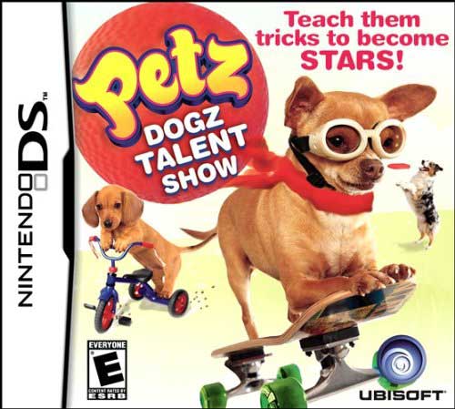 Petz: Dogz Talent Show box art for Nintendo DS